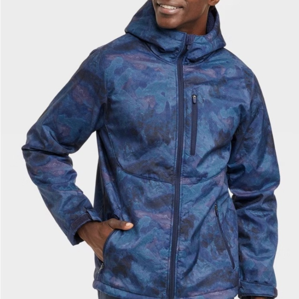Brand new, never worn All In Motion soft shell jacket.  Men’s/womens/unisex sz S